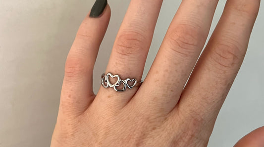 Ring vier hartjes